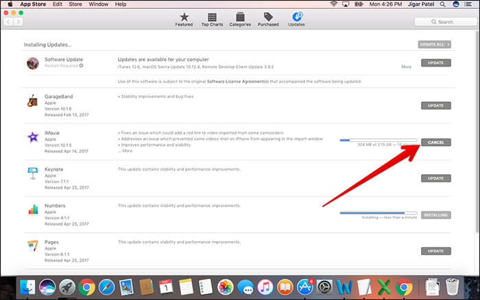 How to update mac software